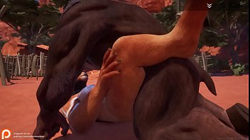 wild life game   minotaur sex cow