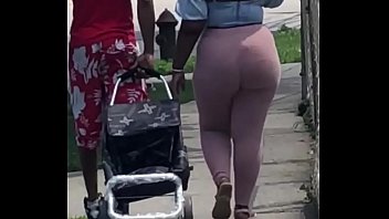 Brown Woman Taking A Long Stroll