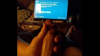 GF handjob cumshot