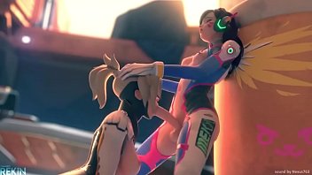 XXXtoonHUB - Overwatch porn Mercy deep thoating Dva