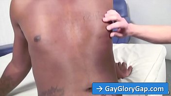 Adrian Troy rub huge black gay dick hard and smooth
