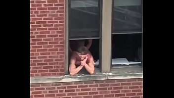 Ryan getting fucked by the window