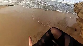 Desi Couple Fucking on open Beach enjoying sucking