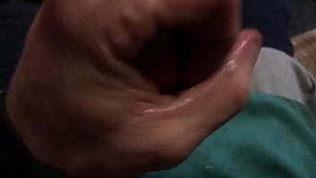 Disappointing White Penis Has A Ruined Orgasm Dribble Out