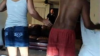 White girl cheating on husband with black cock