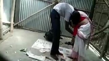 Indian couple fucking in dirty garage