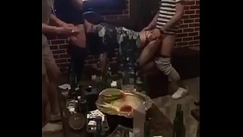 Chinese girl from dating119.com  is fucked by two men in ktv because she is d.